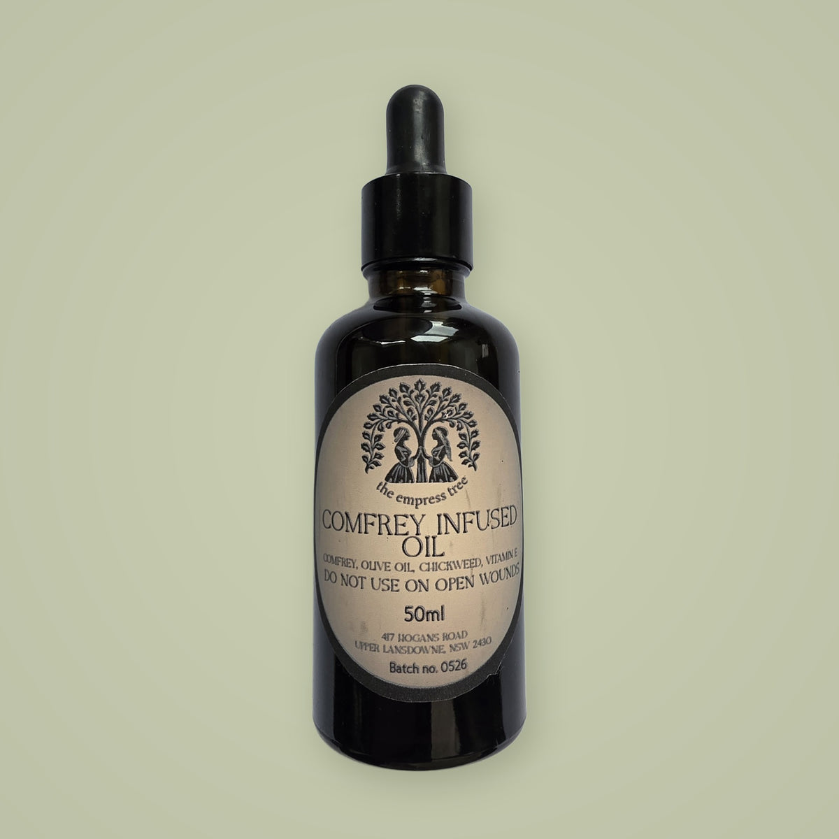 Comfrey Infused Oil dropper bottle 50ml