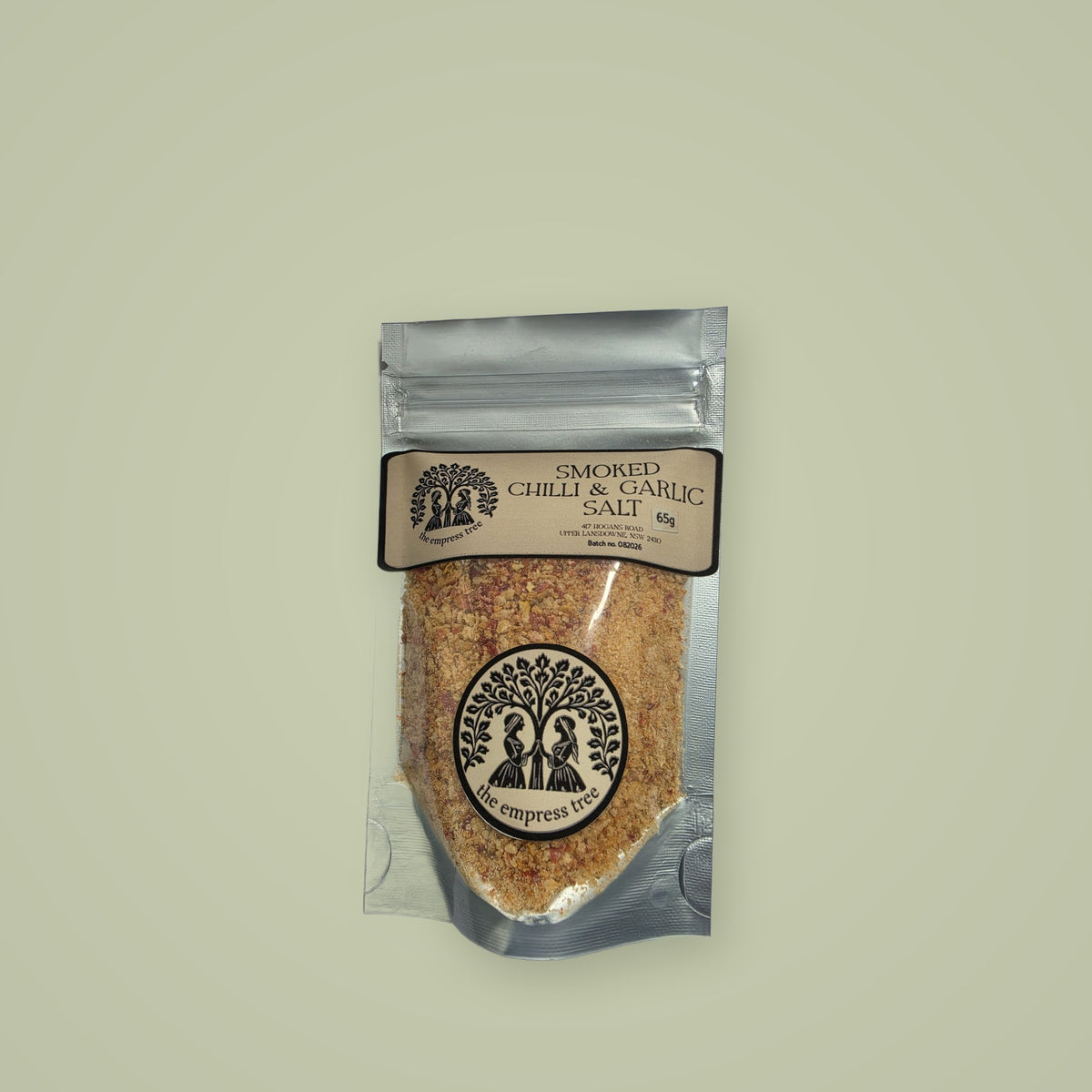 Smoked Chilli & Garlic Salt 65g sachet